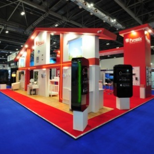 Exhibiting stands for the Security & infrastructure industry