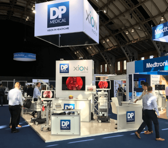 Exhibiting for the dental industry right supporting image