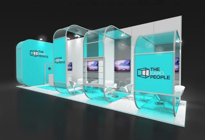 Exhibiting for large brands supporting mobile image
