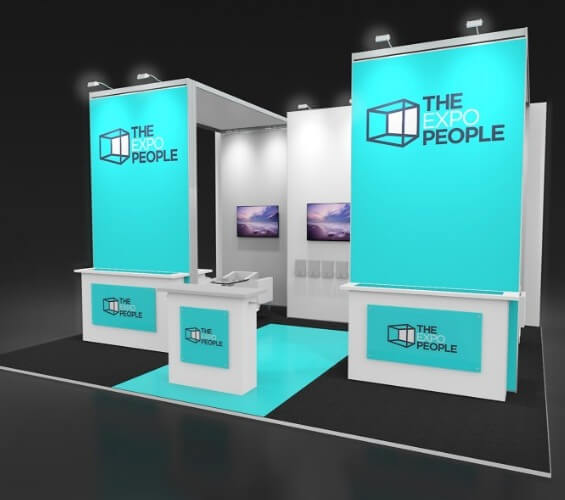 Exhibiting stands for the Security & infrastructure industry left supporting image